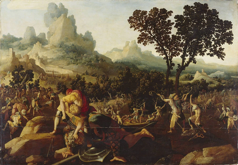 Davide e Golia - Gemäldegalerie Alte Meister, Dresda